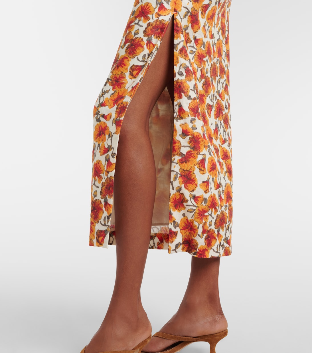 Midikleid aus Leinen | SIR