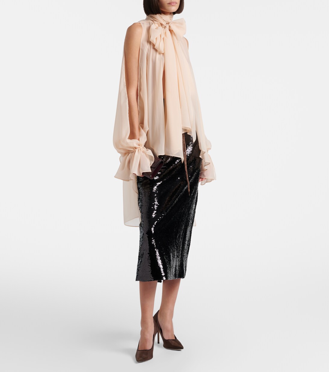 Sequined pencil skirt | Simone Rocha