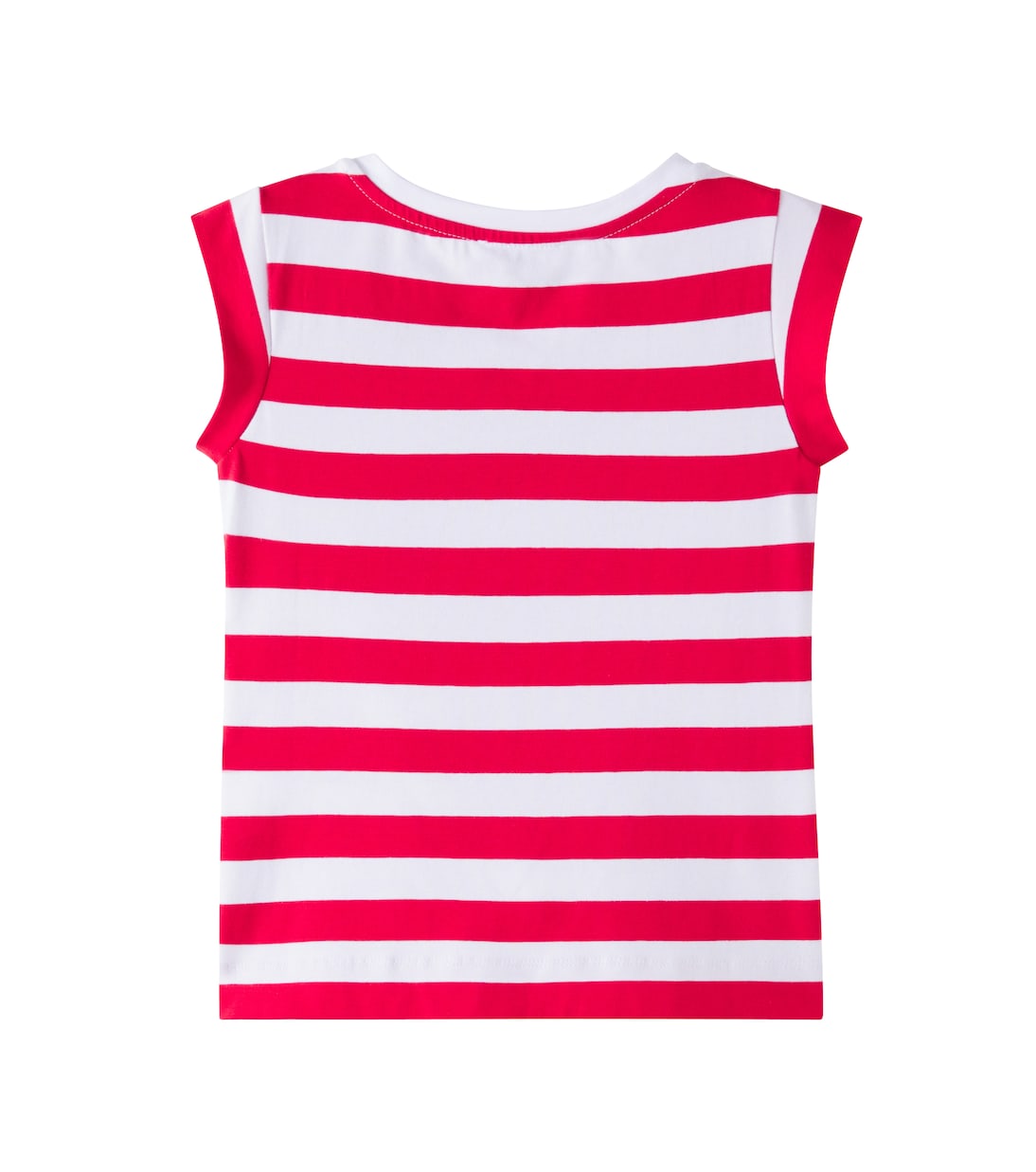 x Hello Kitty striped cotton-blend T-shirt | Monnalisa