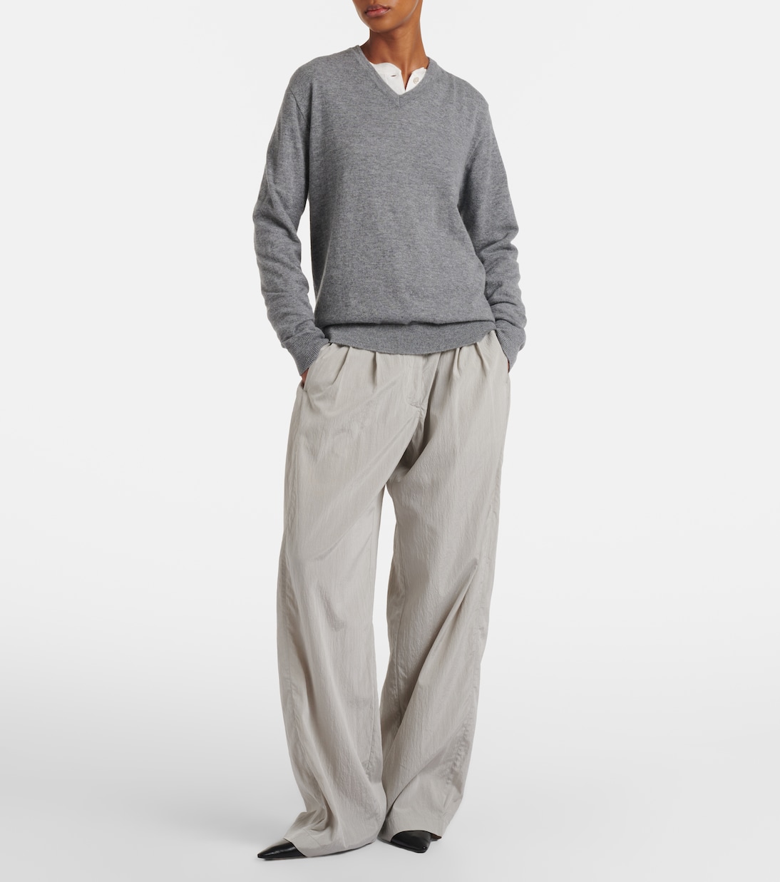 Nian cashmere top | The Row