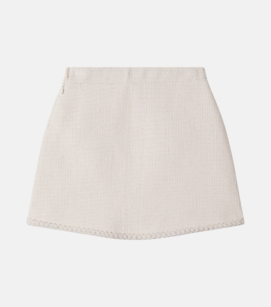 Jupe en tweed de coton mélangé | Patachou