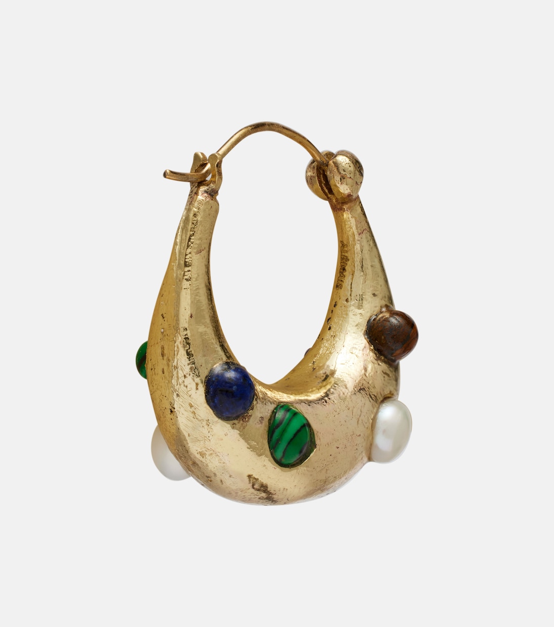 Jem Rainbow embellished hoop earrings | Alémais