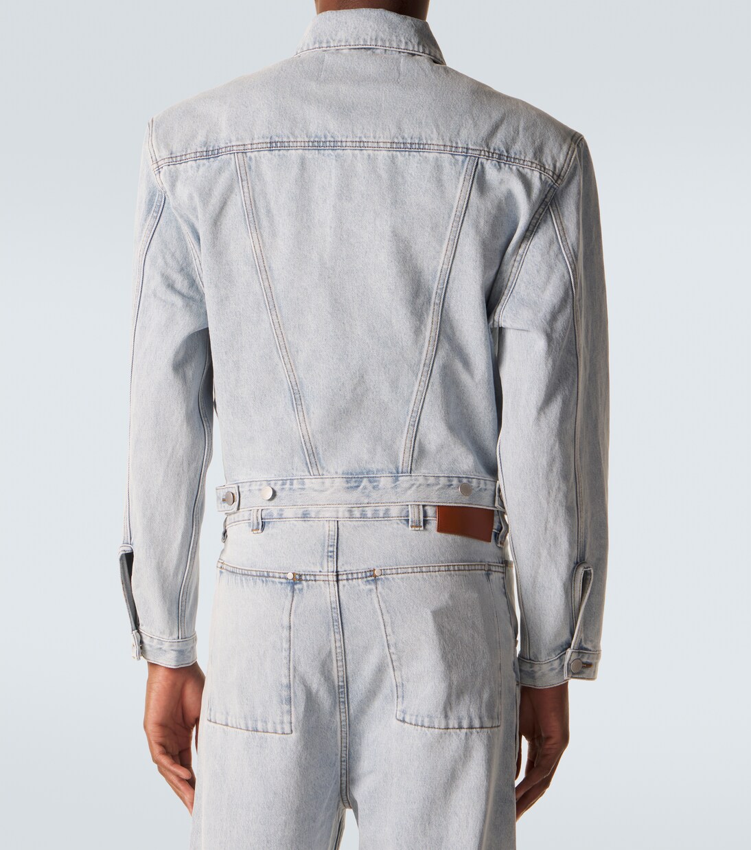 Shrunken 데님 재킷 | Entire Studios