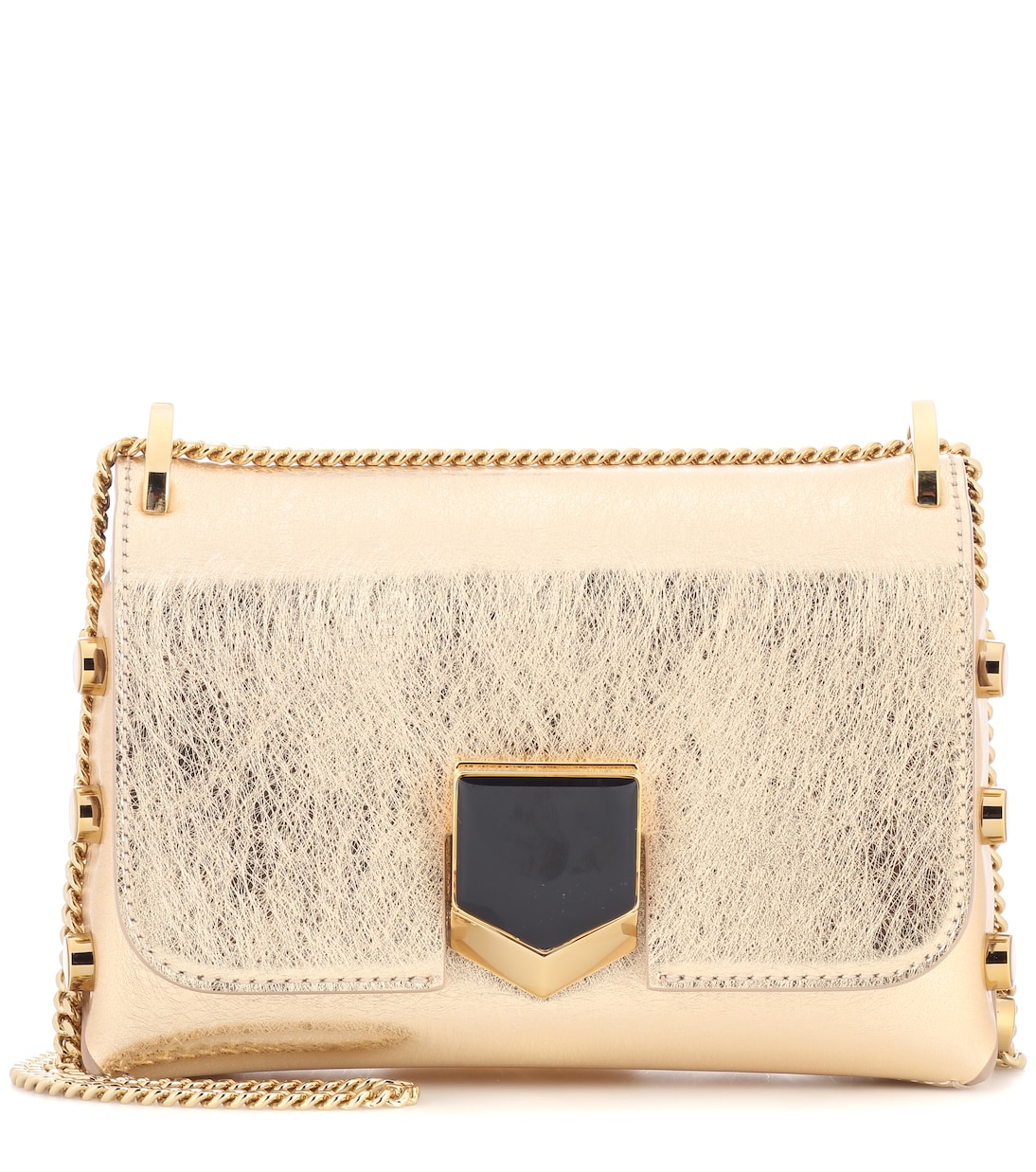 Locket Mini leather shoulder bag | Jimmy Choo