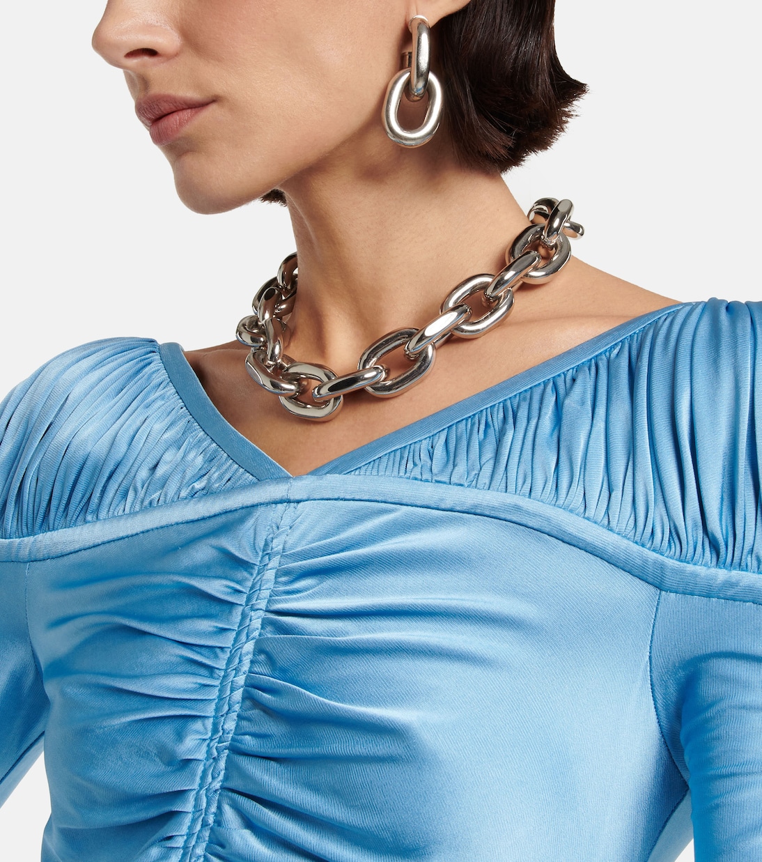 Orecchini Chain in metallo | Rabanne