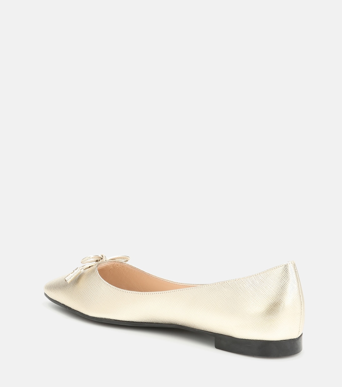 Ballerine in pelle saffiano | Prada