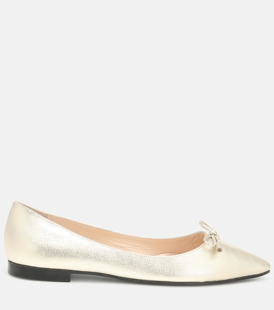 Ballerine in pelle saffiano | Prada