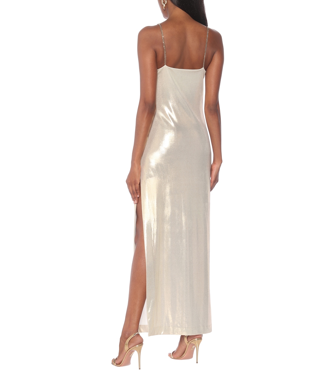 Abito lungo in lamé | Balmain