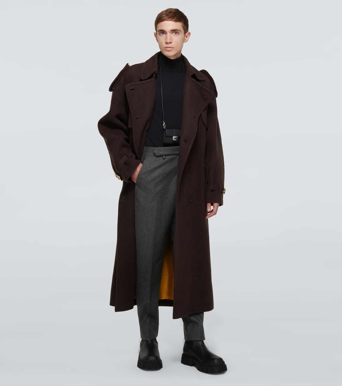 Pantalones clásicos de lana | Fendi