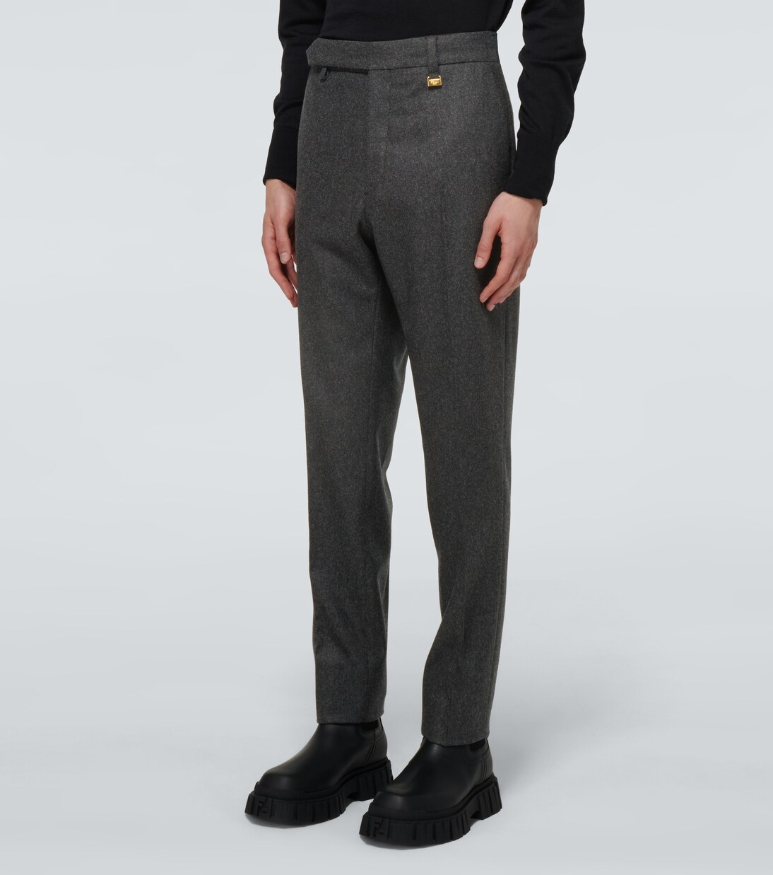 Pantalones clásicos de lana | Fendi