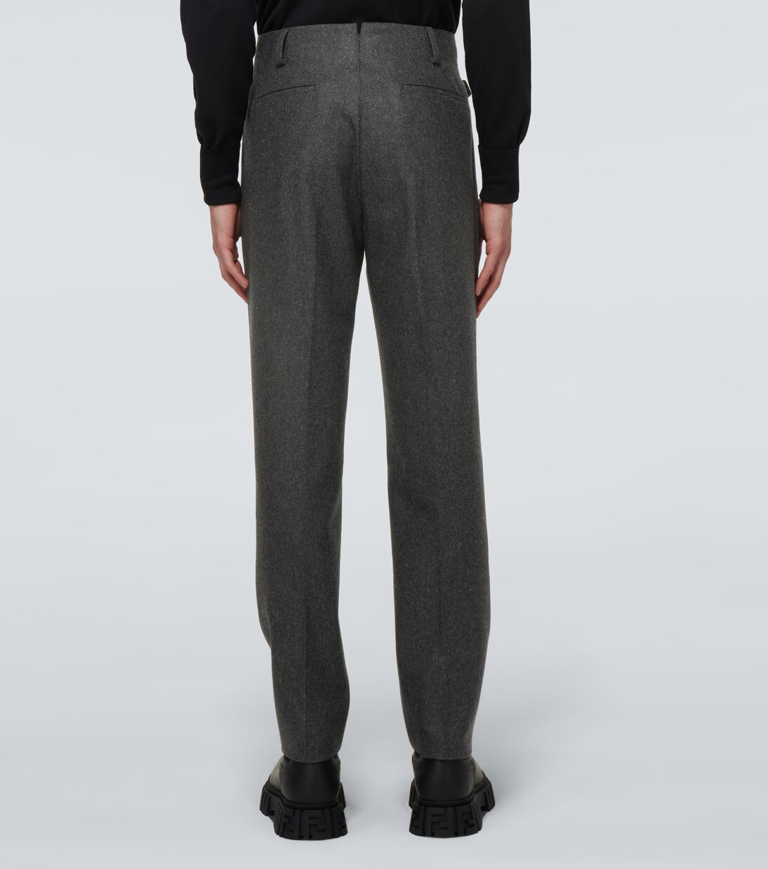 Pantalones clásicos de lana | Fendi