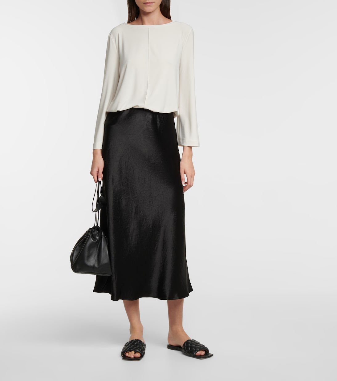 Leisure Midirock Alessio aus Satin | Max Mara