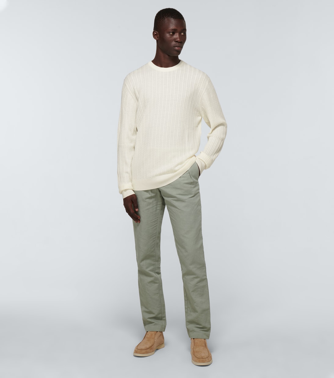 Jersey Walden de punto trenzado | Orlebar Brown