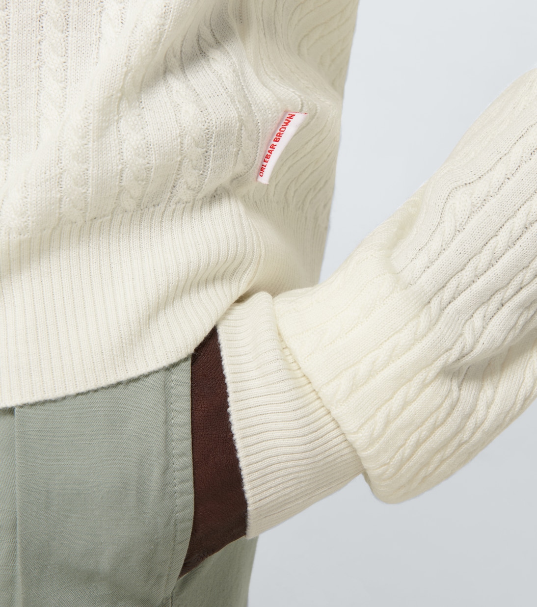 Jersey Walden de punto trenzado | Orlebar Brown