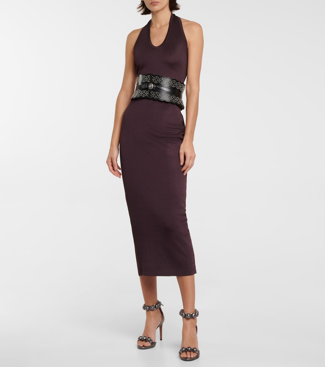 Abito midi in maglia | Alaïa