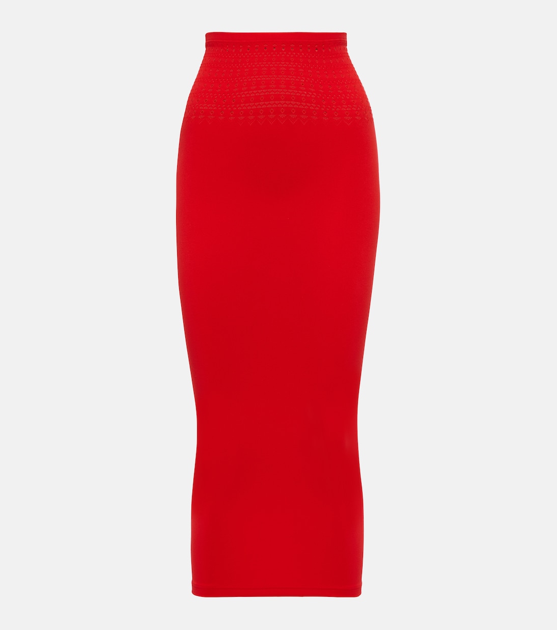Gonna midi in tessuto tecnico | Alaïa