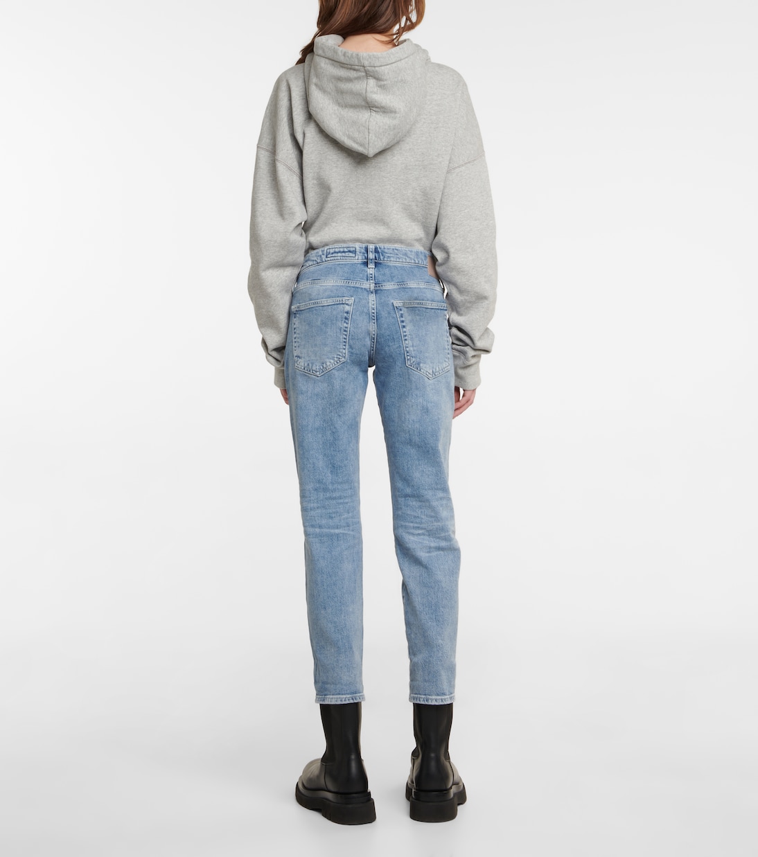 Ex-boyfriend mid-rise slim jeans | AG Jeans