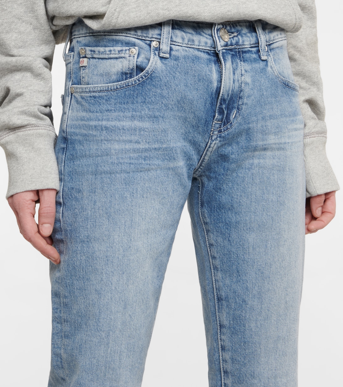 Ex-boyfriend mid-rise slim jeans | AG Jeans