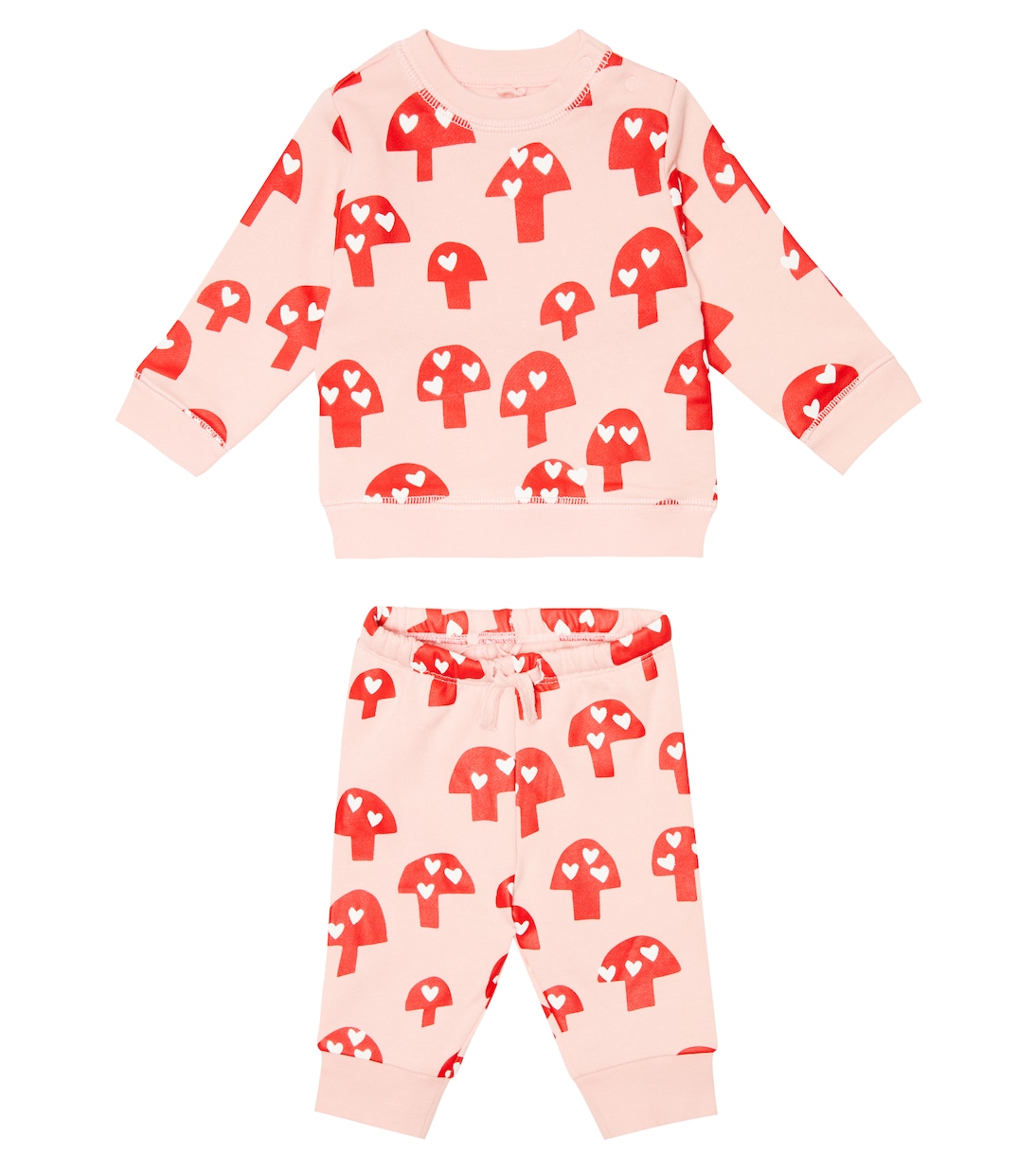 Bébé – Ensemble sweat-shirt et pantalon de survêtement en coton | Stella McCartney Kids