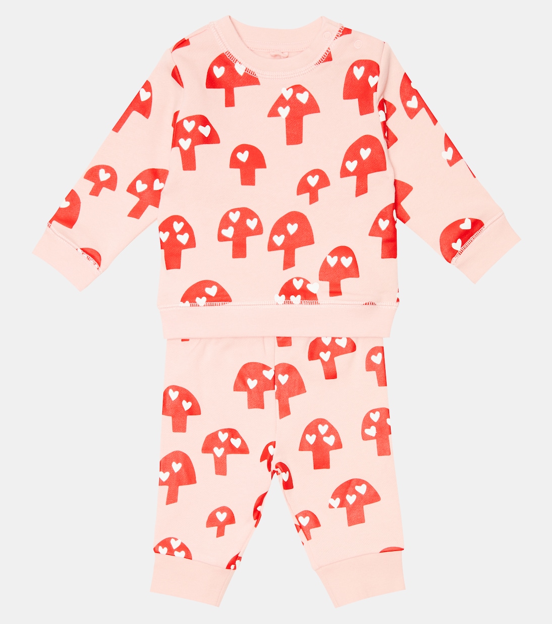 Bébé – Ensemble sweat-shirt et pantalon de survêtement en coton | Stella McCartney Kids
