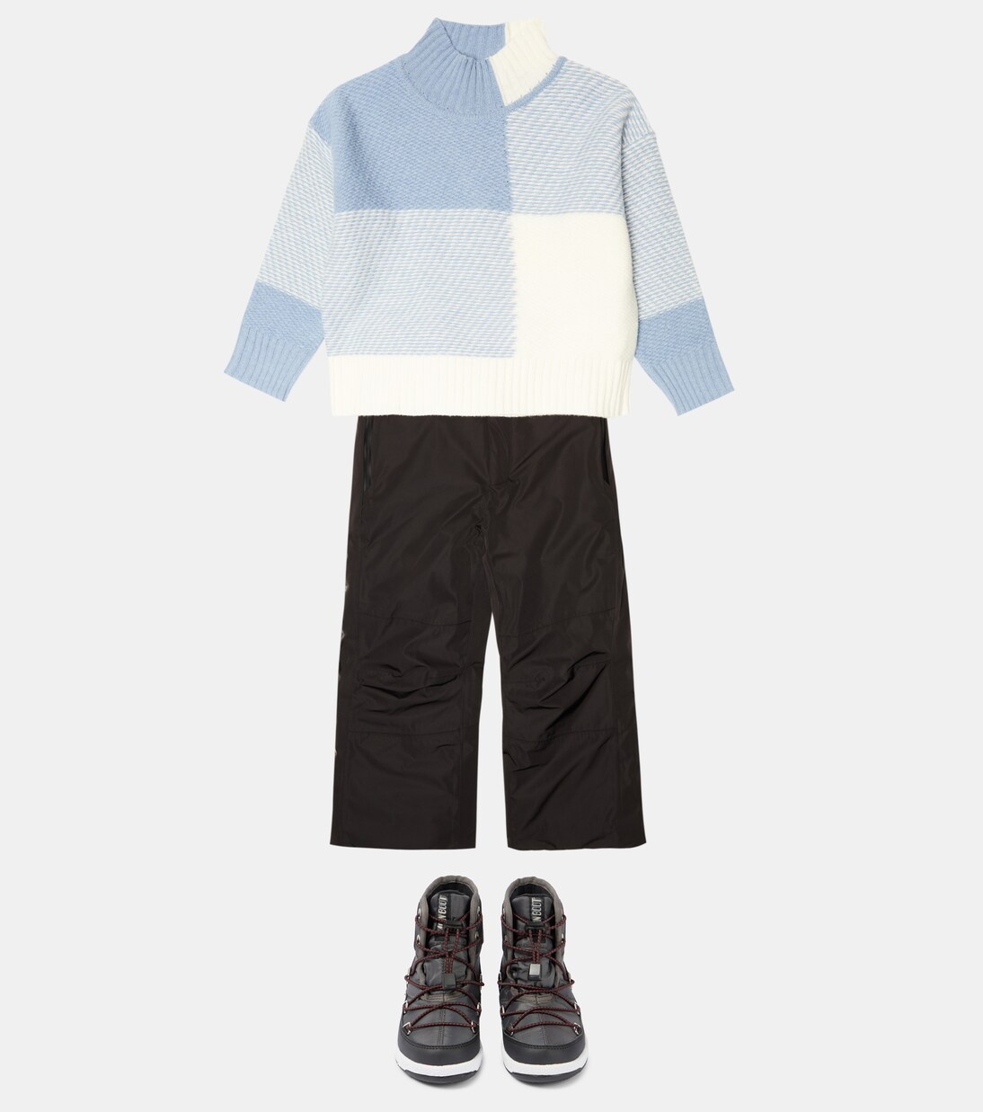 Checked wool-blend sweater | Woolrich Kids