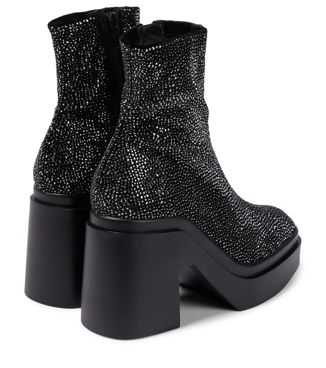 Verzierte Ankle Boots Nava aus Samt | Clergerie