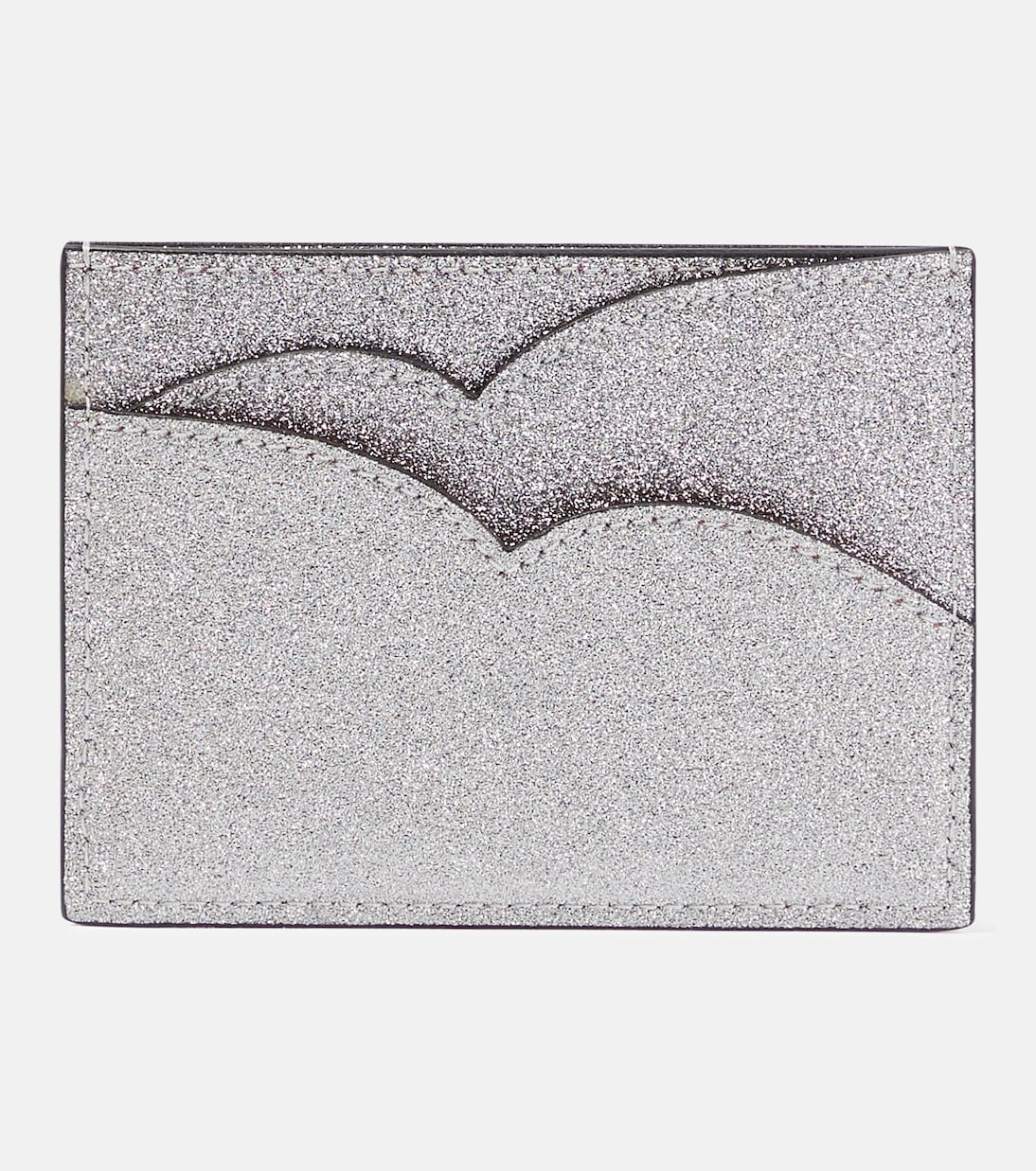 Portacarte Hot Chick in pelle con glitter | Christian Louboutin