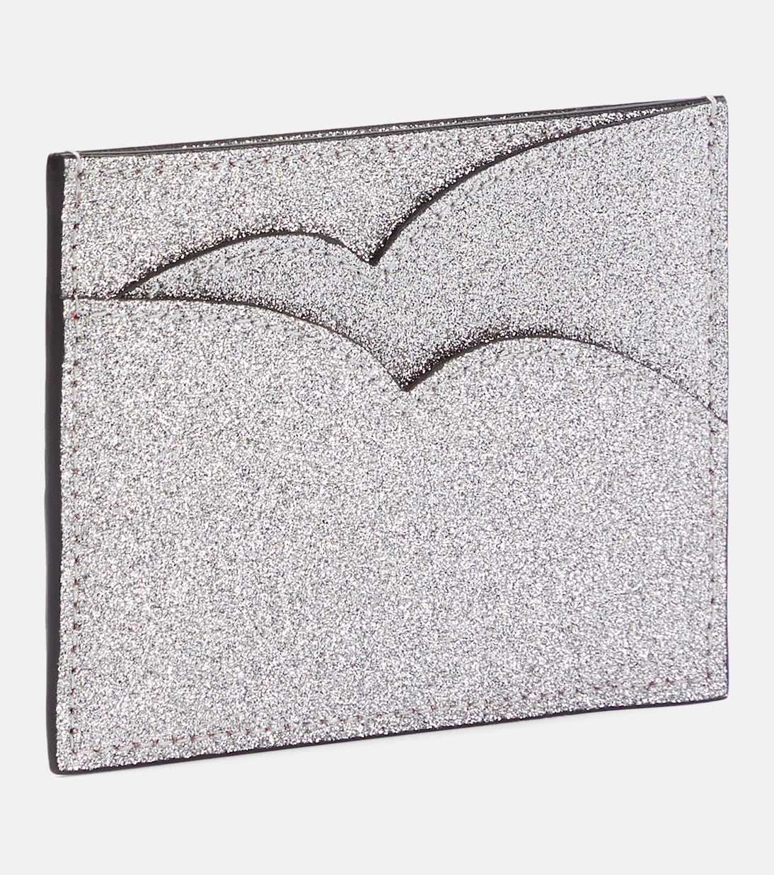 Portafoglio scintillante in pelle CHRISTIAN LOUBOUTIN per stile giovane e trendy