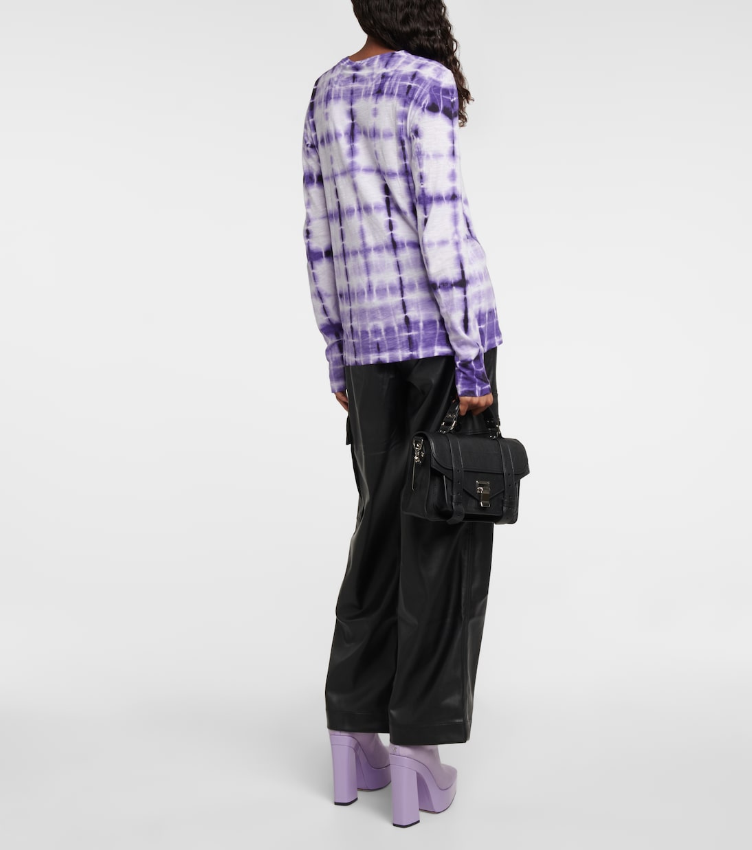 Top de algodón con estampado tie-dye | Proenza Schouler