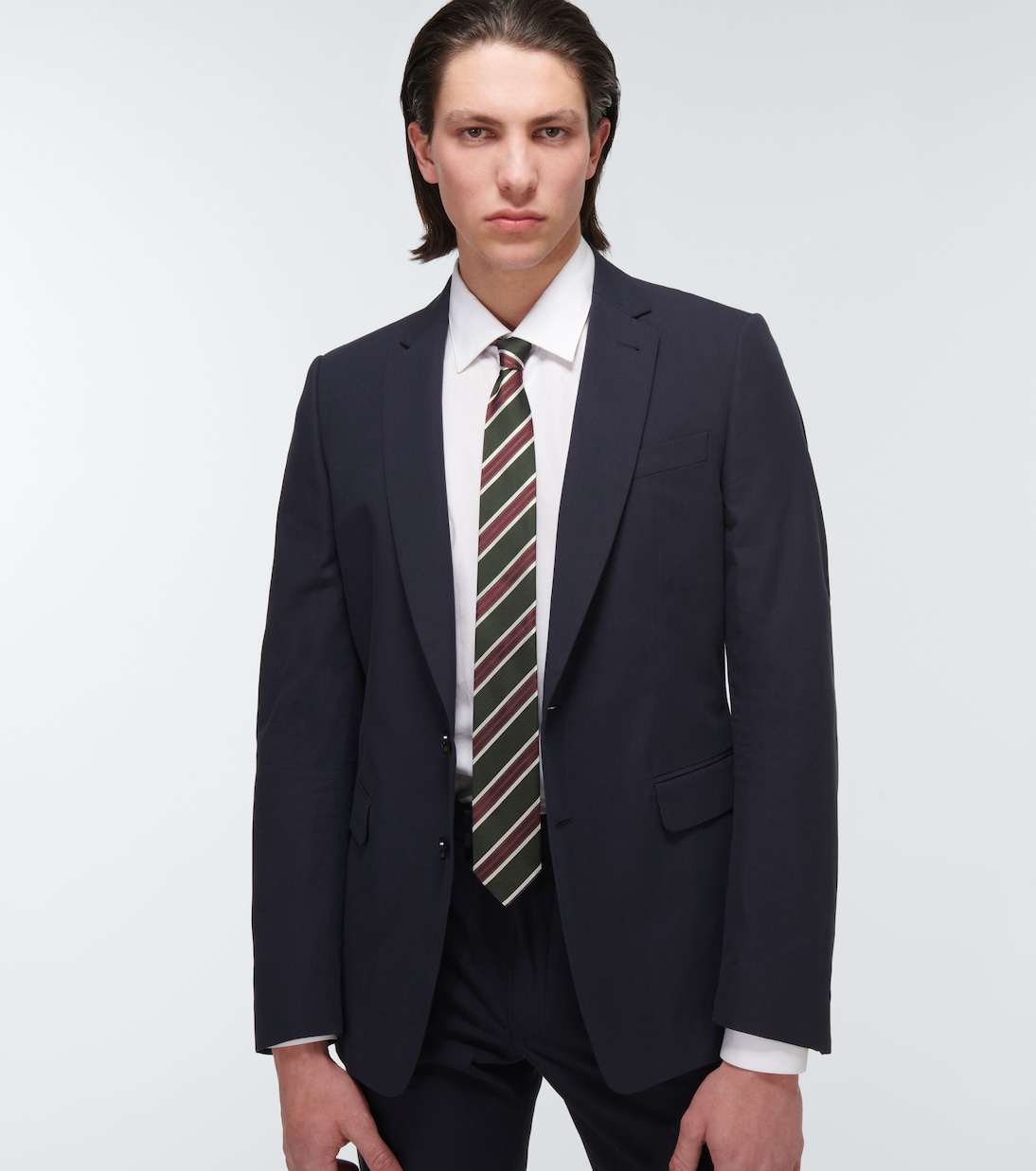 Cravatta in seta a righe | Dries Van Noten