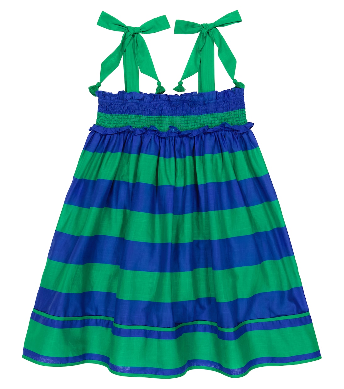 Abito Tiggy in cotone a balze | Zimmermann Kids