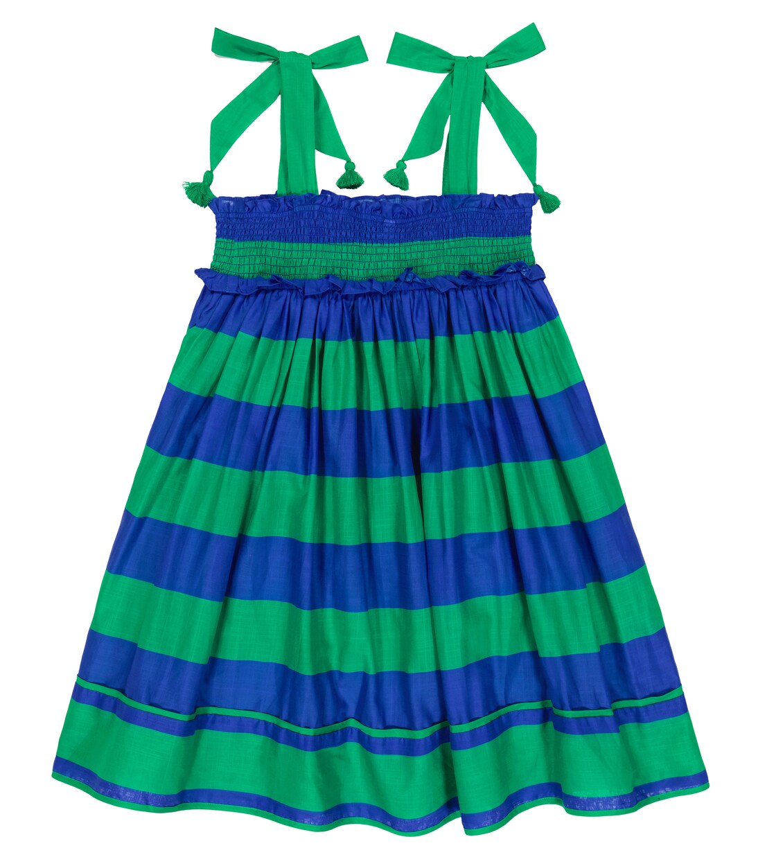 Abito Tiggy in cotone a balze | Zimmermann Kids