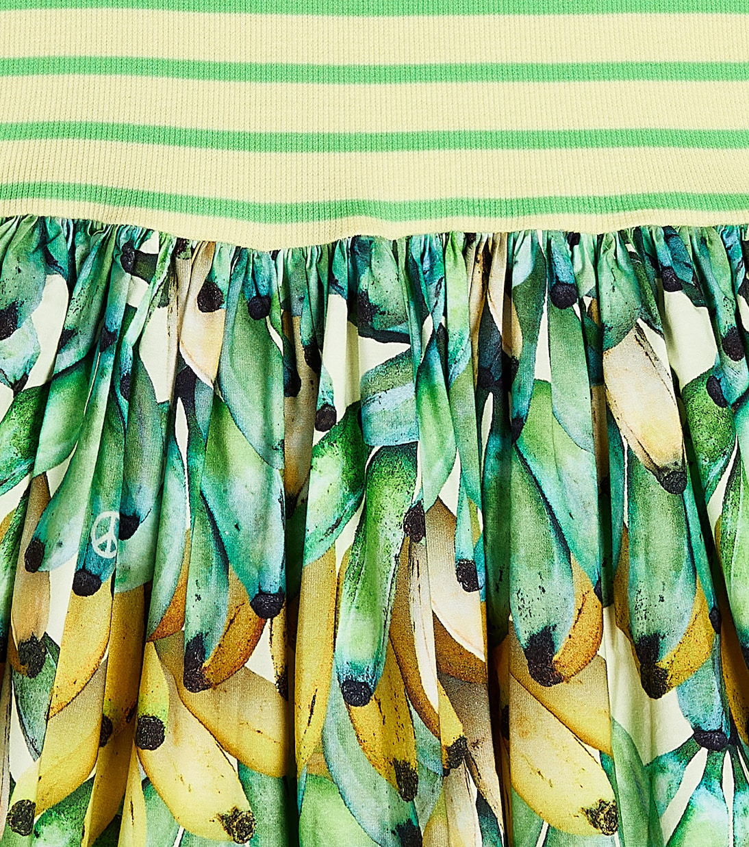 Cassandra Lots Of Bananas cotton dress | Molo