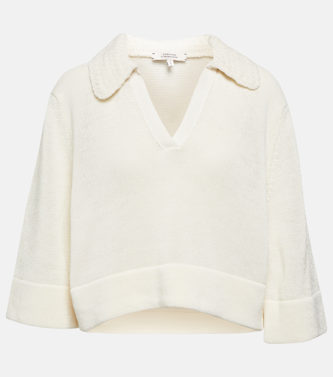 Polo Sporty en mezcla de lana y algodón | Dorothee Schumacher