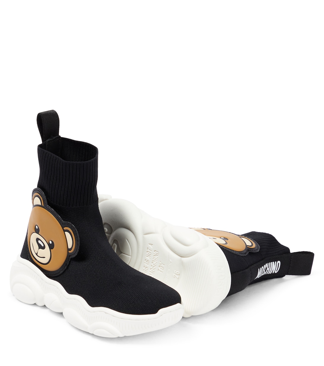 Stivaletti con logo | Moschino Kids