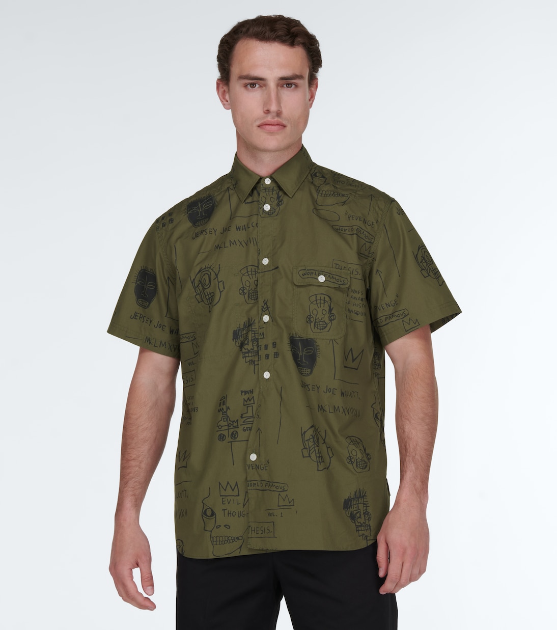 x Basquiat cotton shirt | Junya Watanabe
