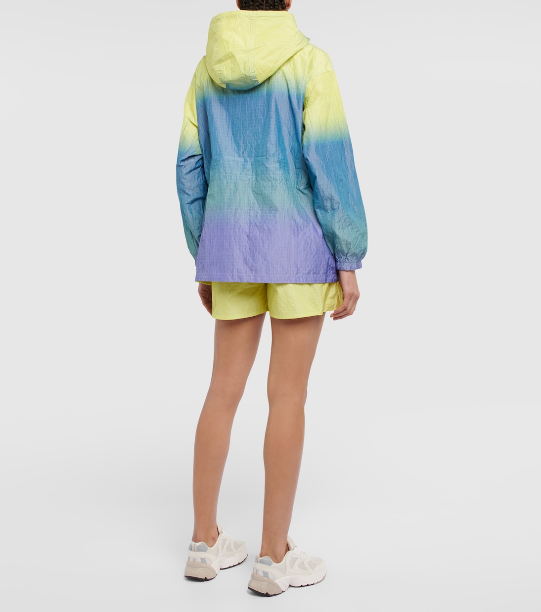 Gradient hooded jacket | Tory Sport