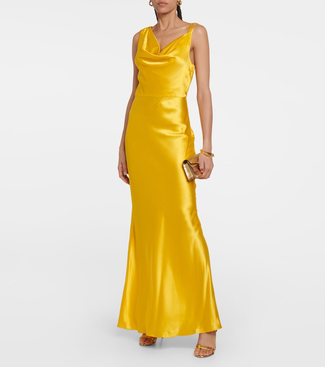 Maxikleid Sanderson aus Satin | Veronica Beard