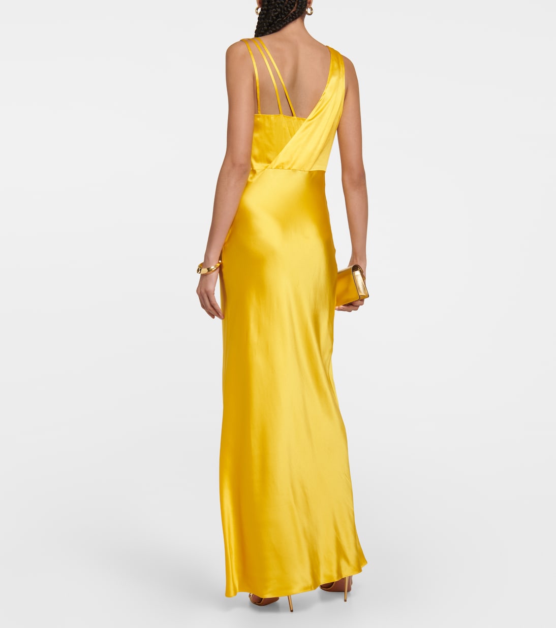 Maxikleid Sanderson aus Satin | Veronica Beard