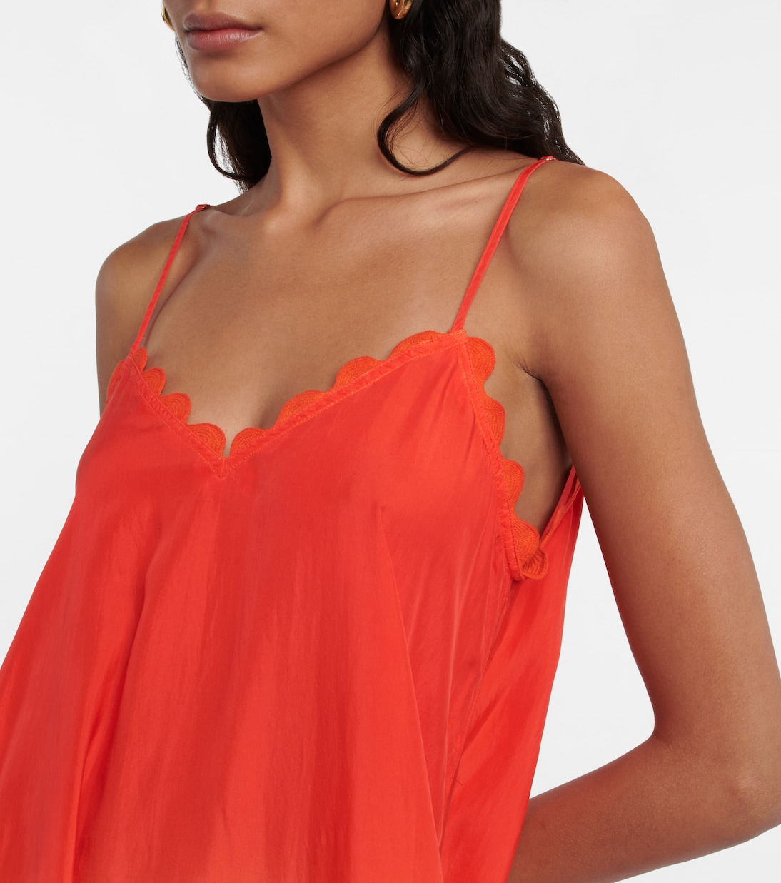 Dégradé silk midi dress | Juliet Dunn