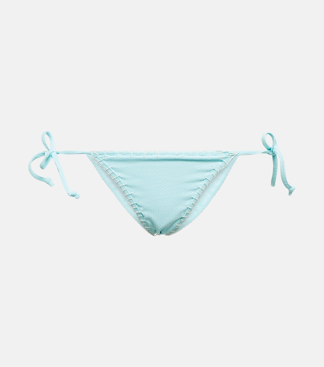 Braga de bikini de tiro medio bordada | Marysia
