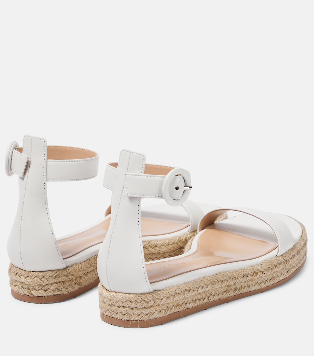 Sandali espadrillas con platform in pelle | Gianvito Rossi