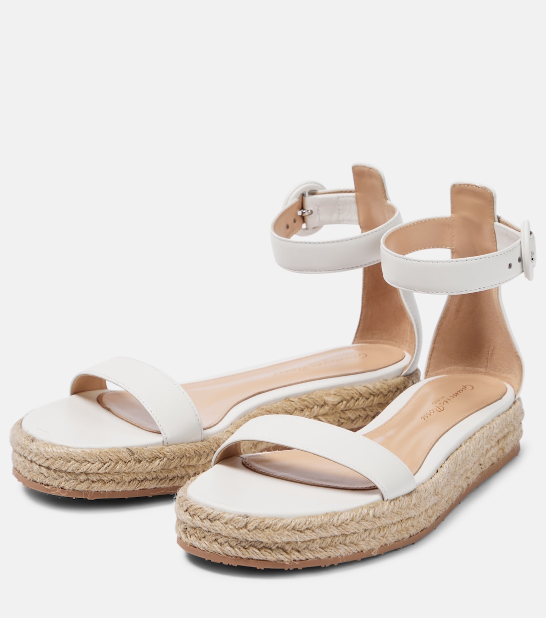 Sandali espadrillas con platform in pelle | Gianvito Rossi