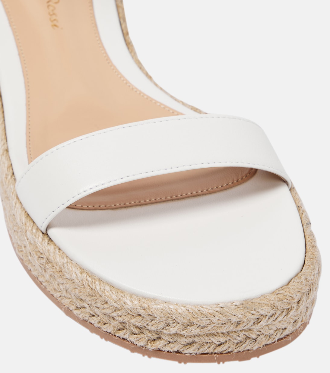 Sandali espadrillas con platform in pelle | Gianvito Rossi
