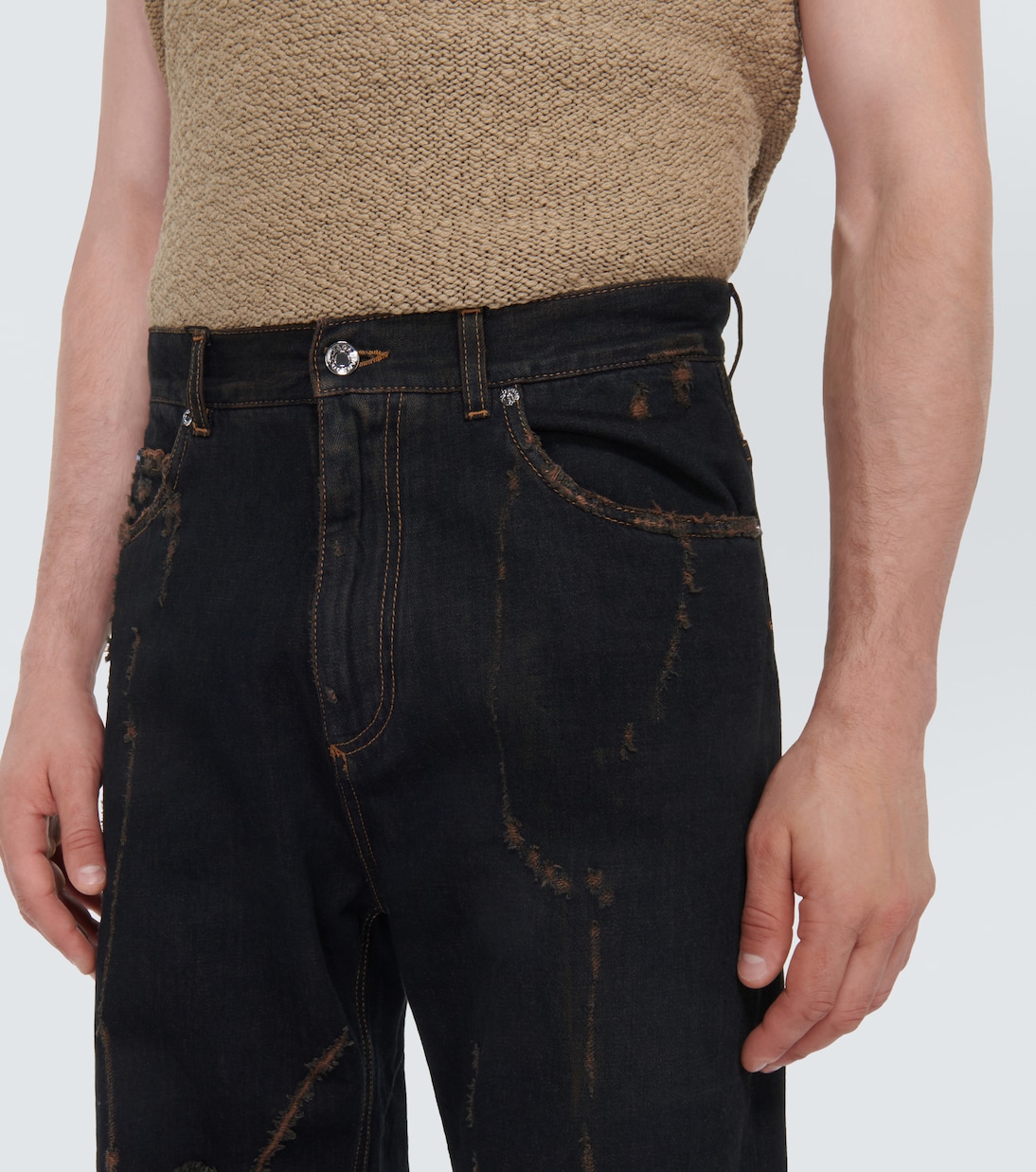 Jeans regular a vita alta | Dolce&Gabbana
