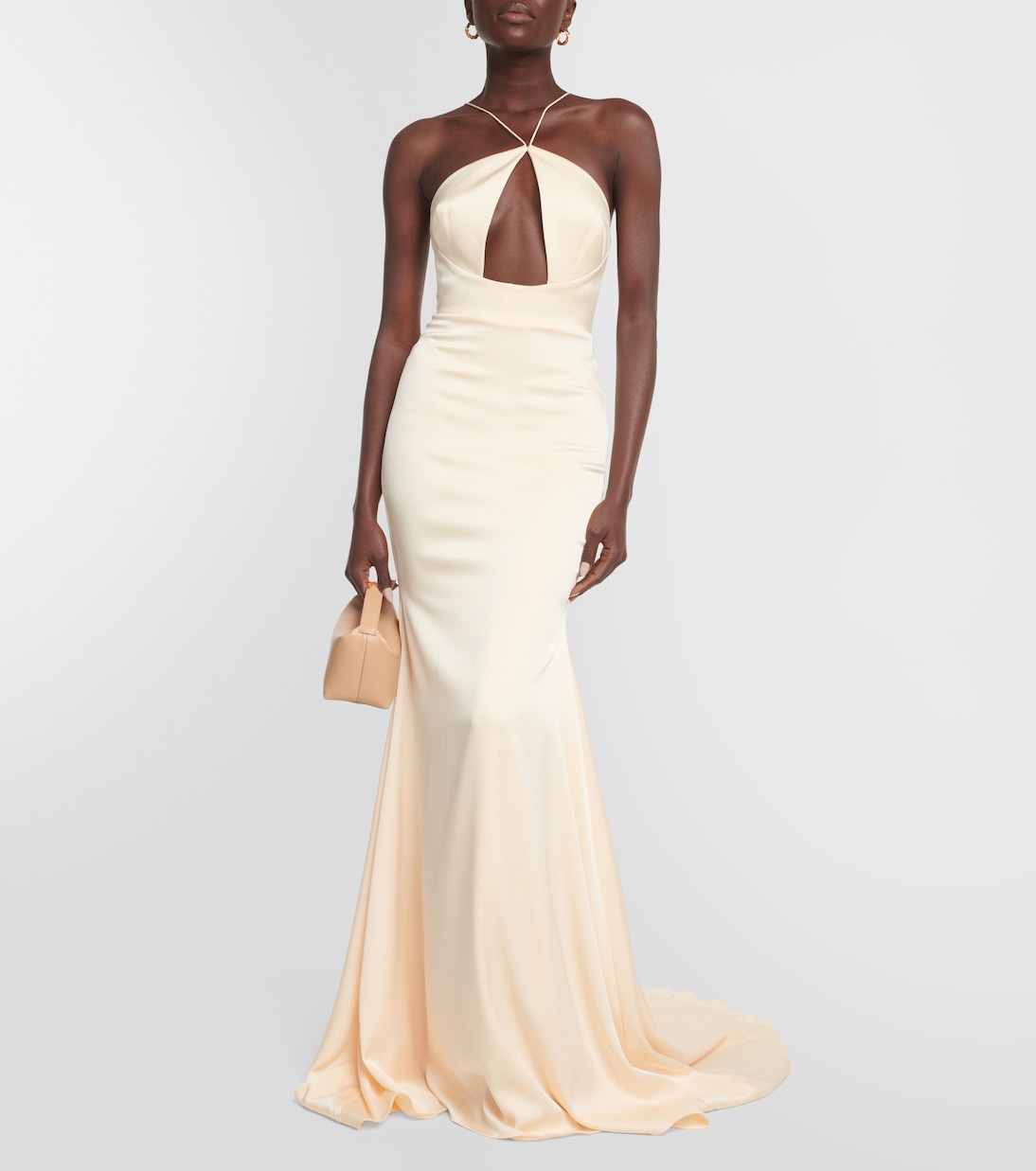 Robe Drake aus Satin | Alex Perry