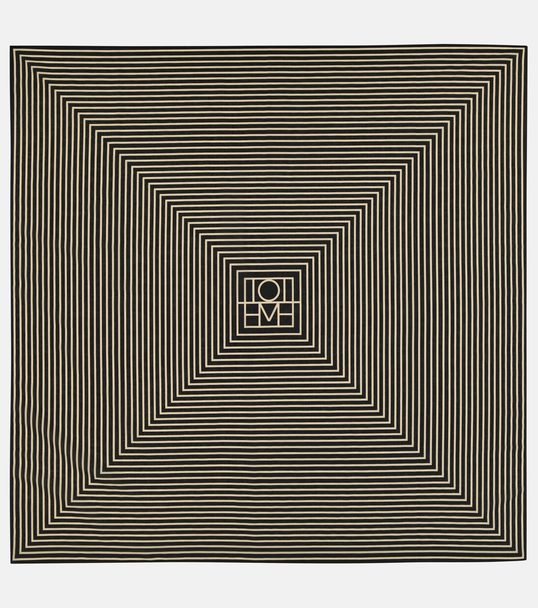 Pañuelo Monogram de algodón y seda | Toteme