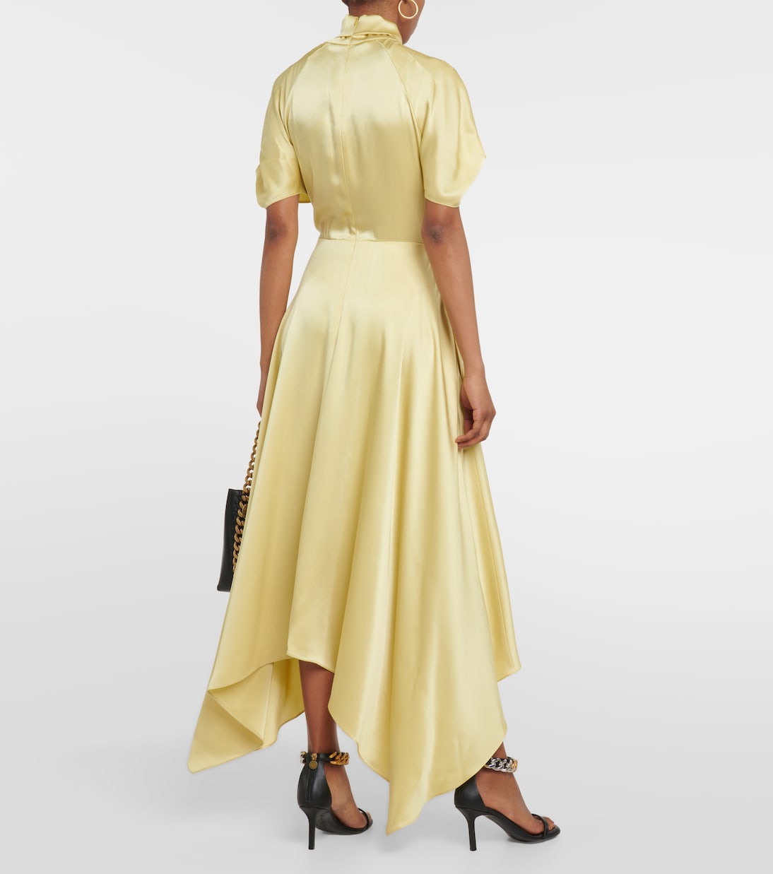 Draped midi dress | Stella McCartney