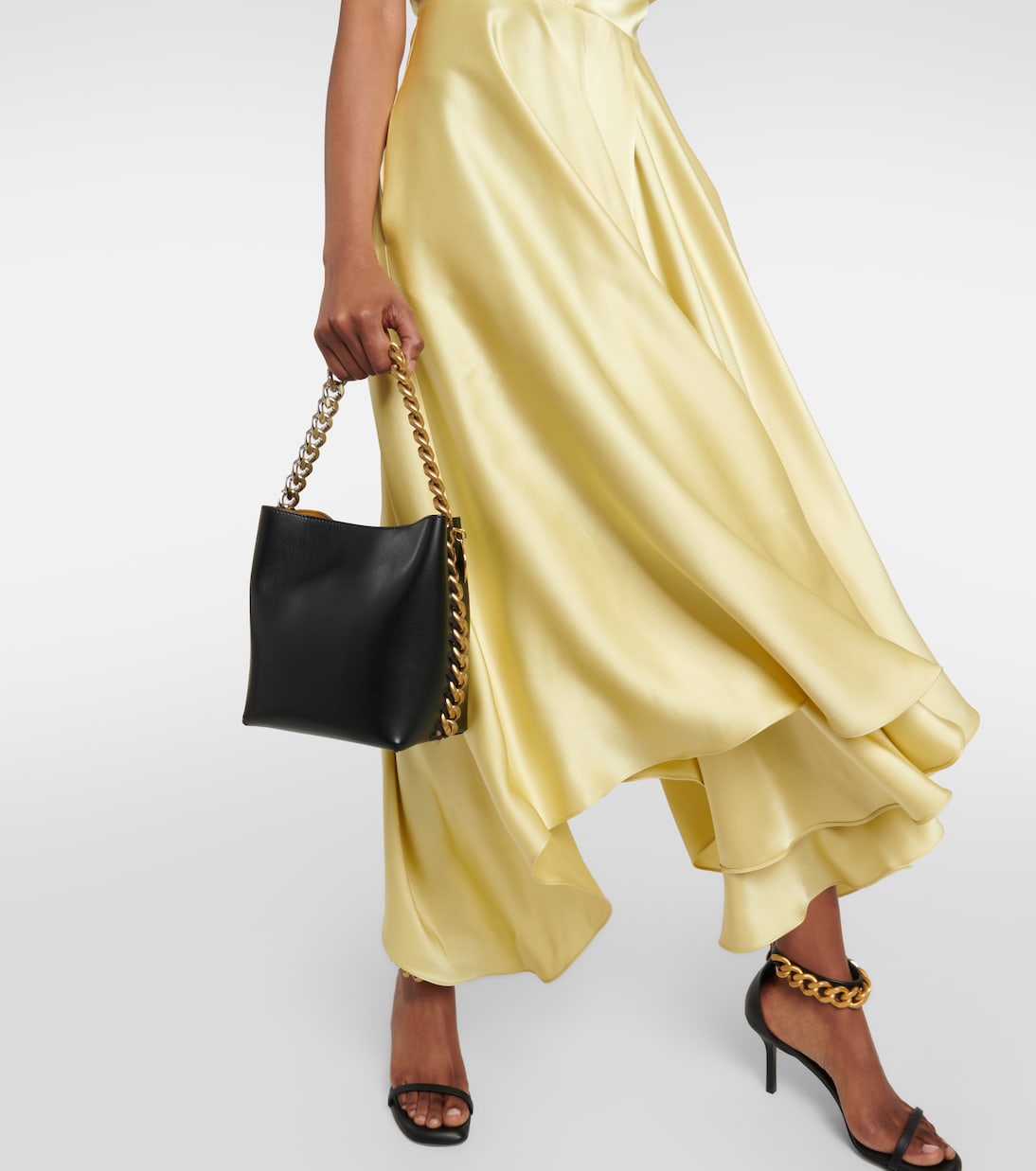 Draped midi dress | Stella McCartney