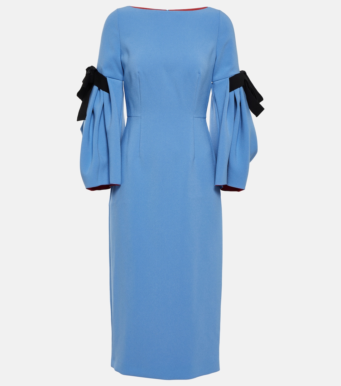 Midikleid Venturi aus Crêpe | Roksanda